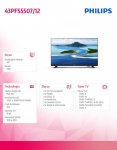 Philips TVPHI43LPFS5507