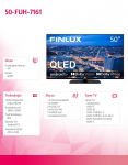 Finlux TVFIN50LFUH7161