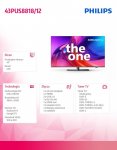 Philips TVPHI43LPUS8818