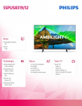Philips TVPHI55LPUS8319