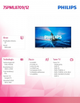 Philips TVPHI75LPML8709