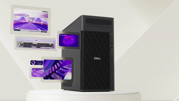 Film przedstawiający komputer Dell Pro Max Slim