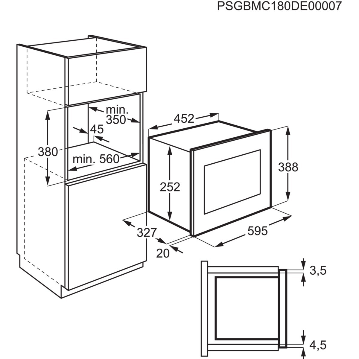 Electrolux  HZELEMG2203EMX0