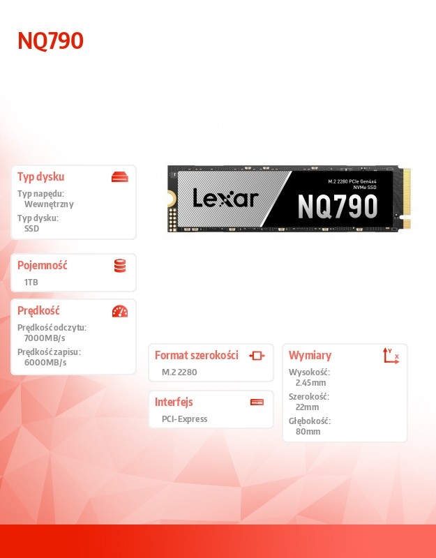Lexar DGLXRWKT01NQ790