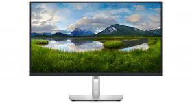 Ilustracja przedstawiająca monitor Dell P2722HE z krajobrazem na ekranie.