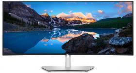 Zdjęcie monitora Dell UltraSharp U3821DW z krajobrazem na ekranie