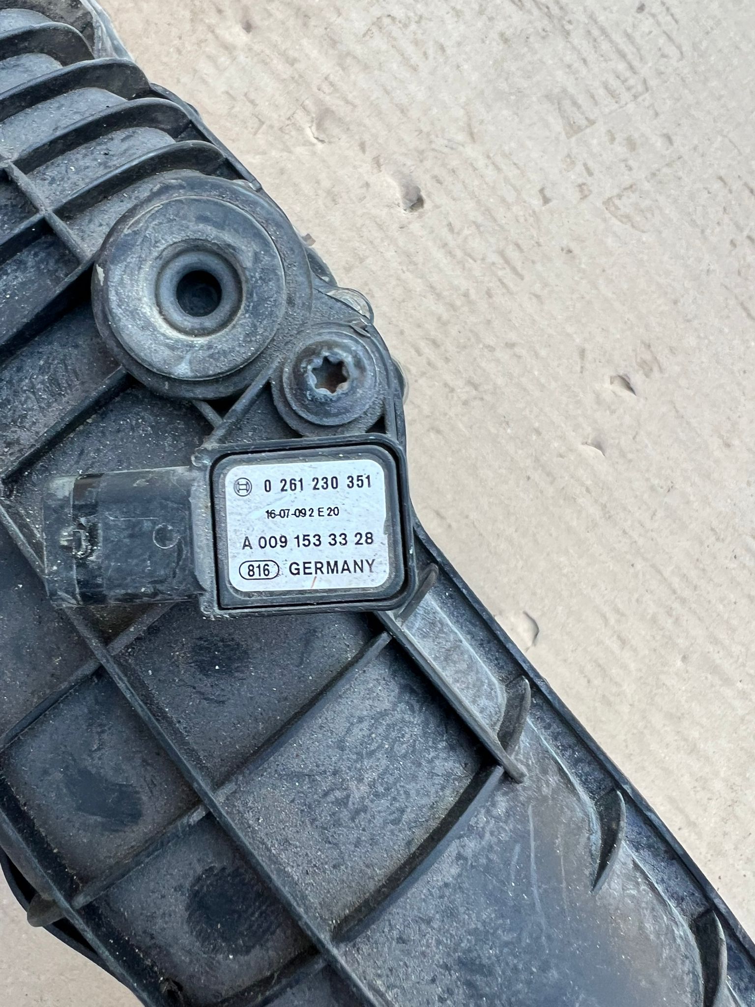 KOLEKTOR DOLOTOWY (OBUDOWA) MERCEDES GLE W166 3.0 V6 BITURBO M276....