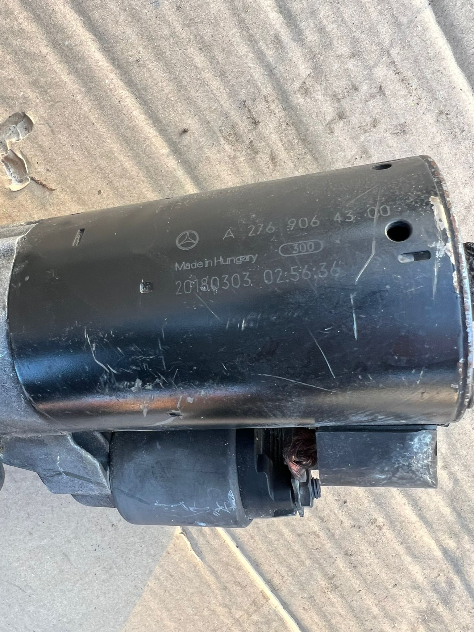 ROZRUSZNIK MERCEDES GLE W166 3.0 V6 BITURBO M276 OEM: A2769064300...
