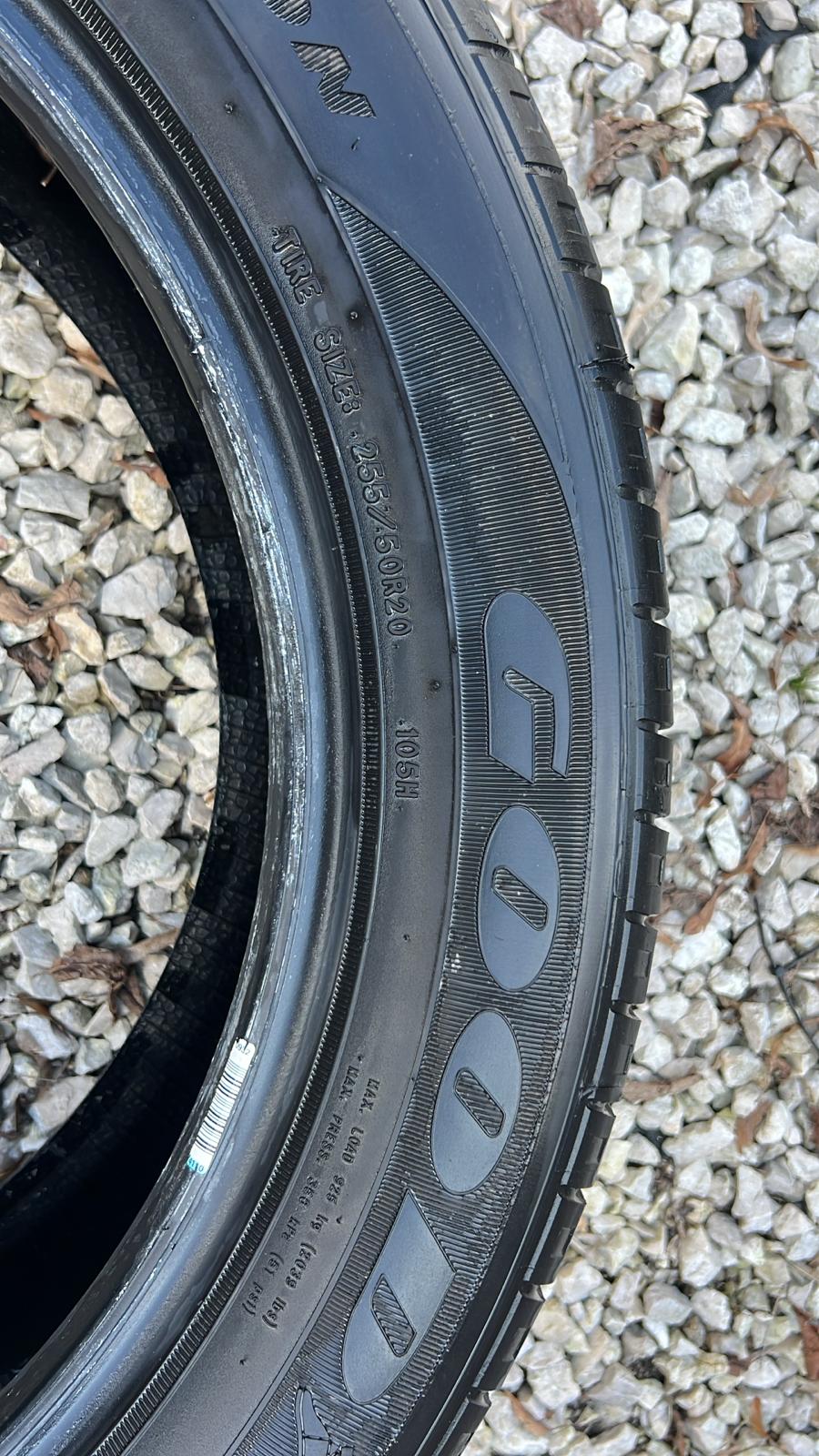 opona good year Assurance 255/50r20 105H 23 m s . Bieżnik całkowity...