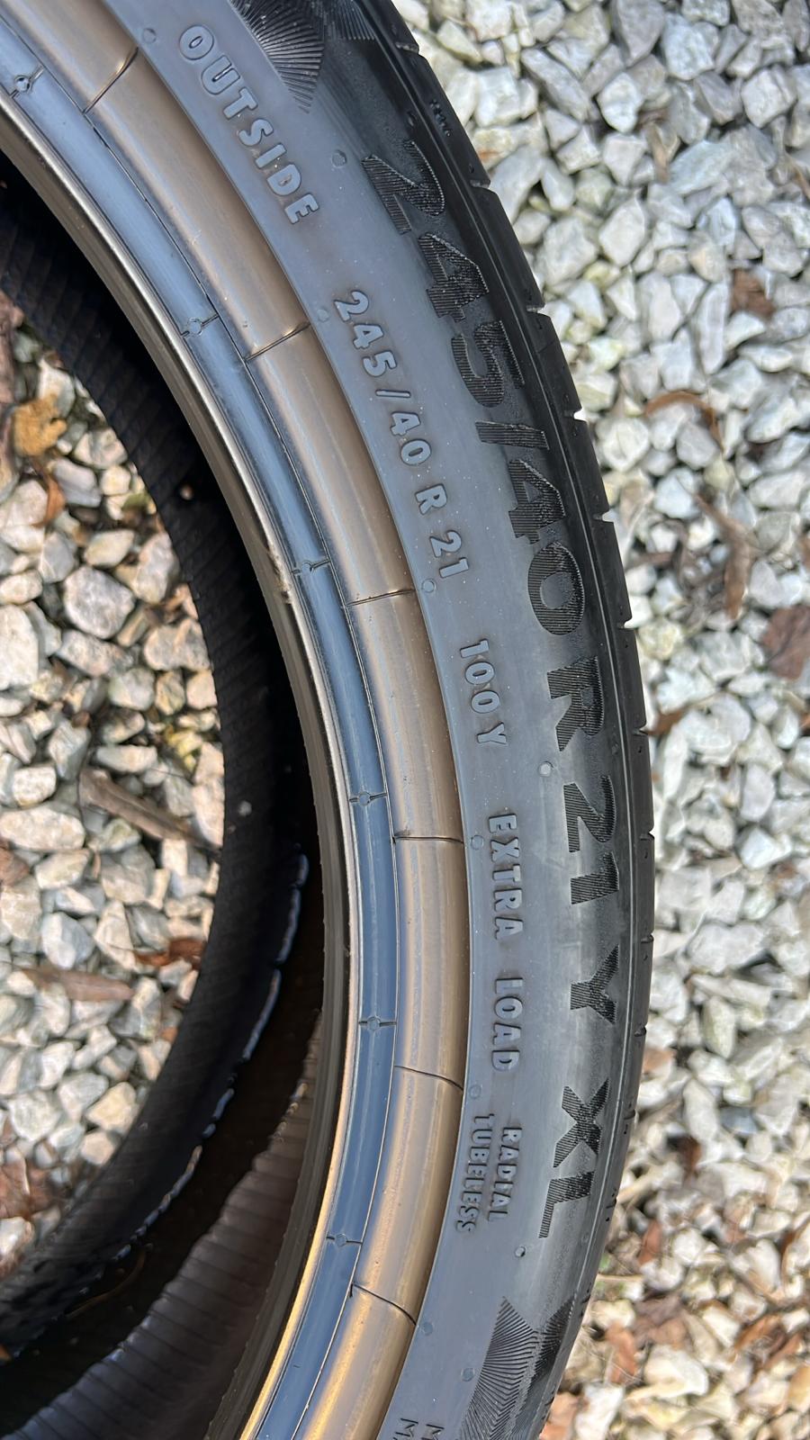 OPONA continental premium contact 6 .245/40r21 100y rok 2022 Bieżnik...
