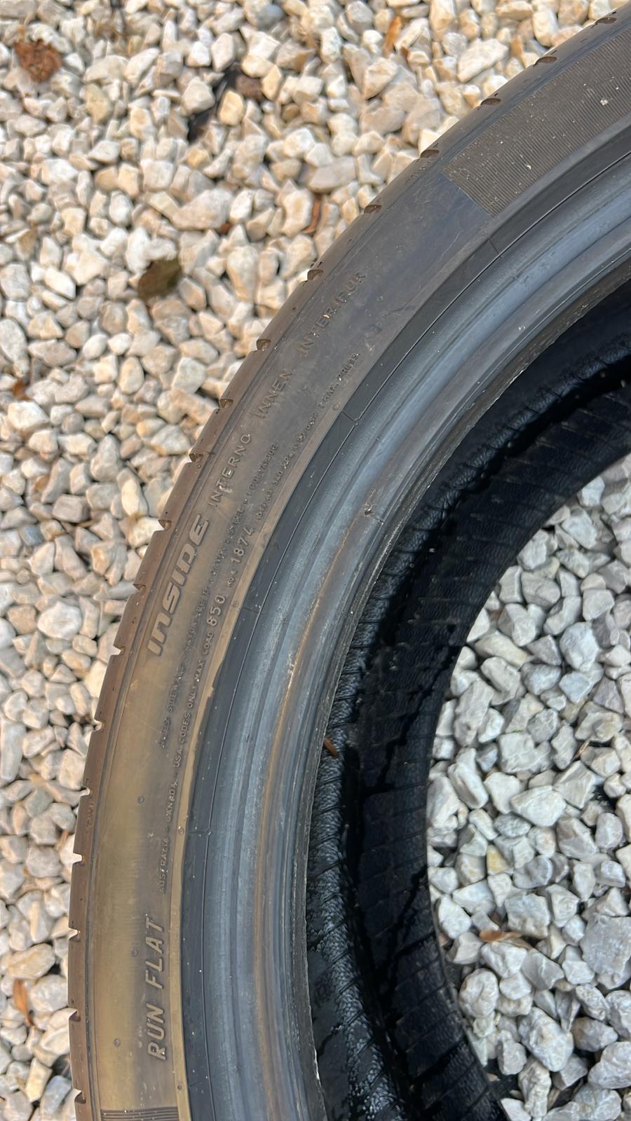 opona Pirelli pzero tm run flat 275/35 R20 102Y rok 2023 Bieżnik...