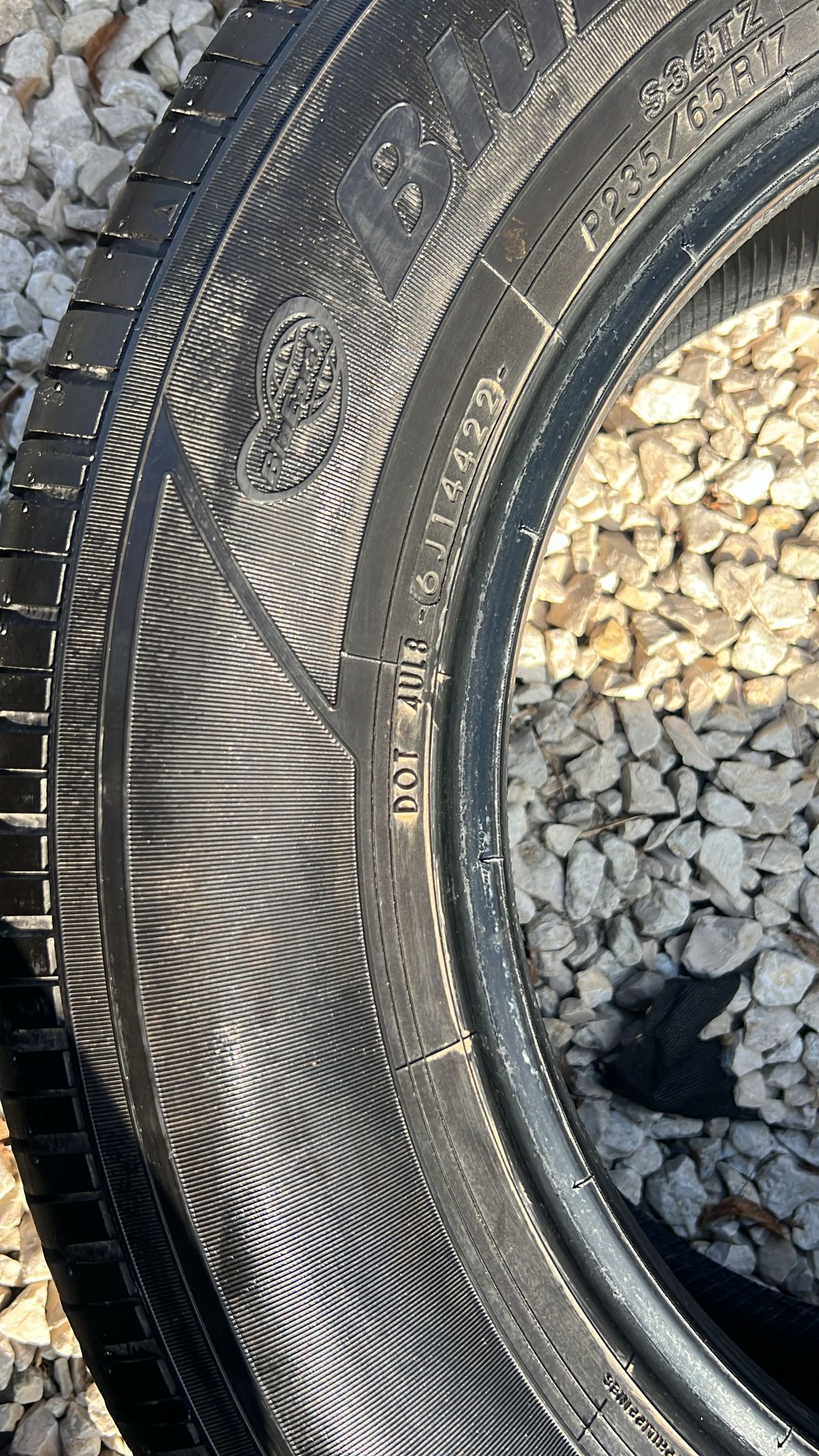 opona yokohama Bluearth s34 235/65R17 103T m s rok 2022 Bieżnik...