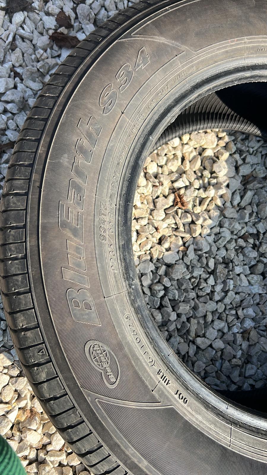 opona yokohama Bluearth s34 m s 235/65r17 103T rok 2023 Bieżnik...