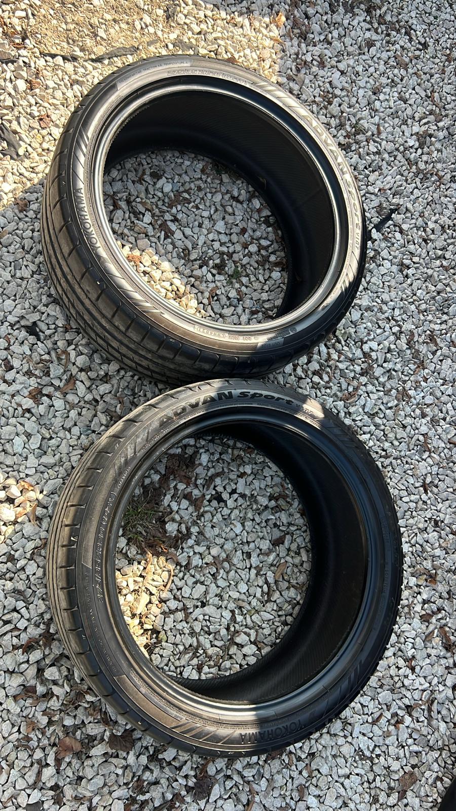 opona Yokohama advan sport v107 275/35ZR20 rok 2021 Bieżnik od znacznika...