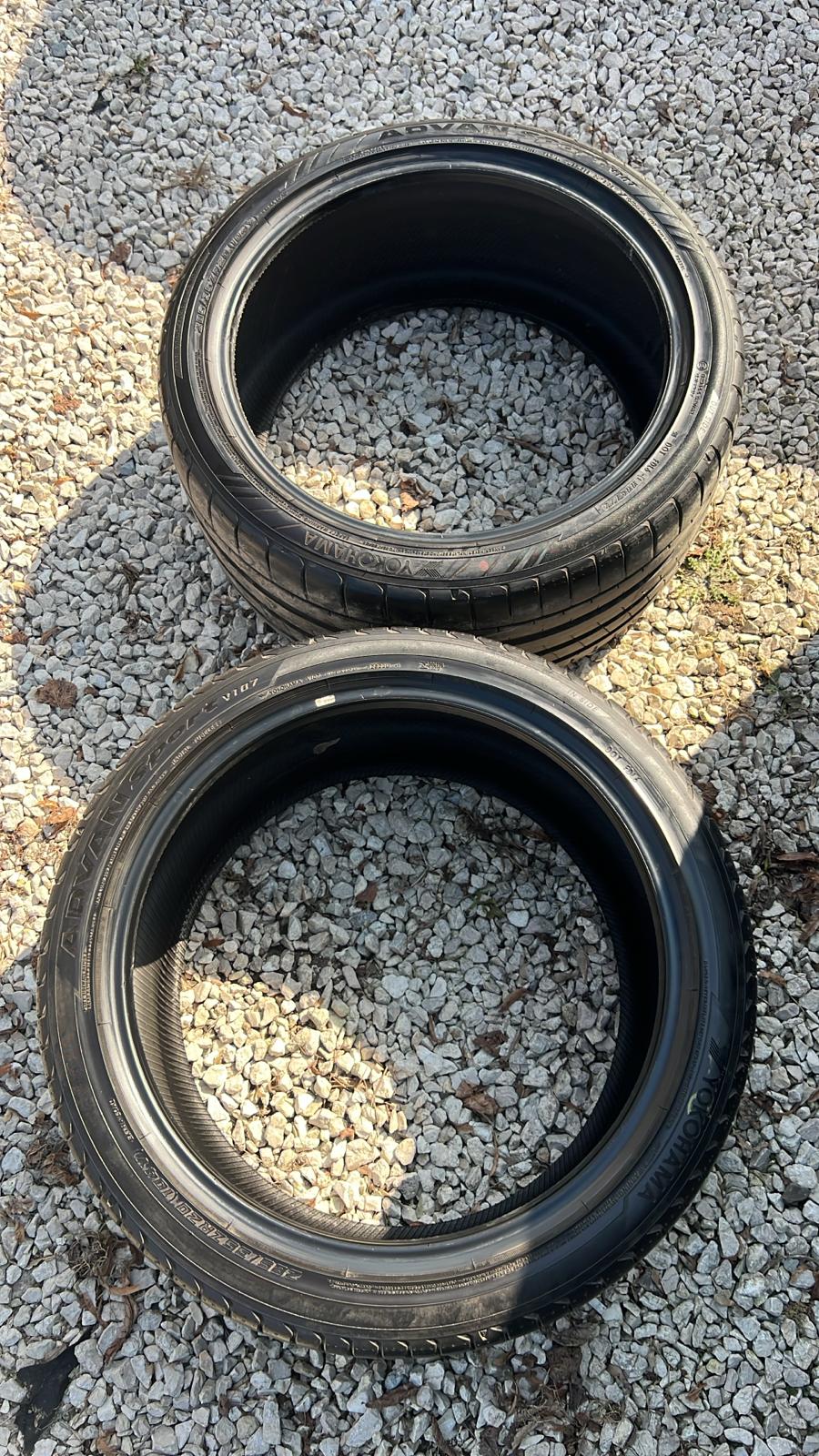 opona Yokohama advan sport v107 285 /35ZR20 rok 2022 Bieżnik od...