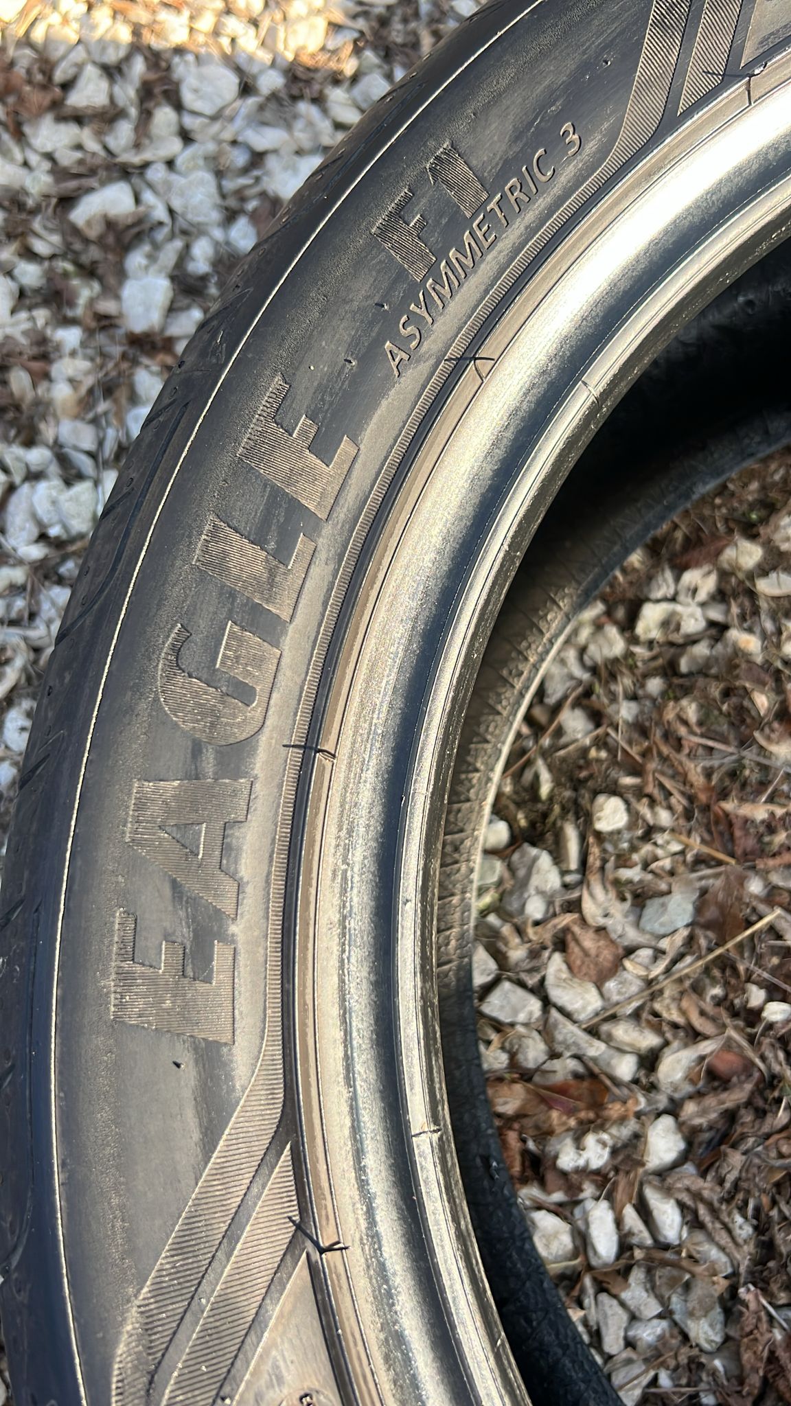 opona goodyear Eagle f1 asymmetric 245/45R18 96W rok 2022. Bieżnik...