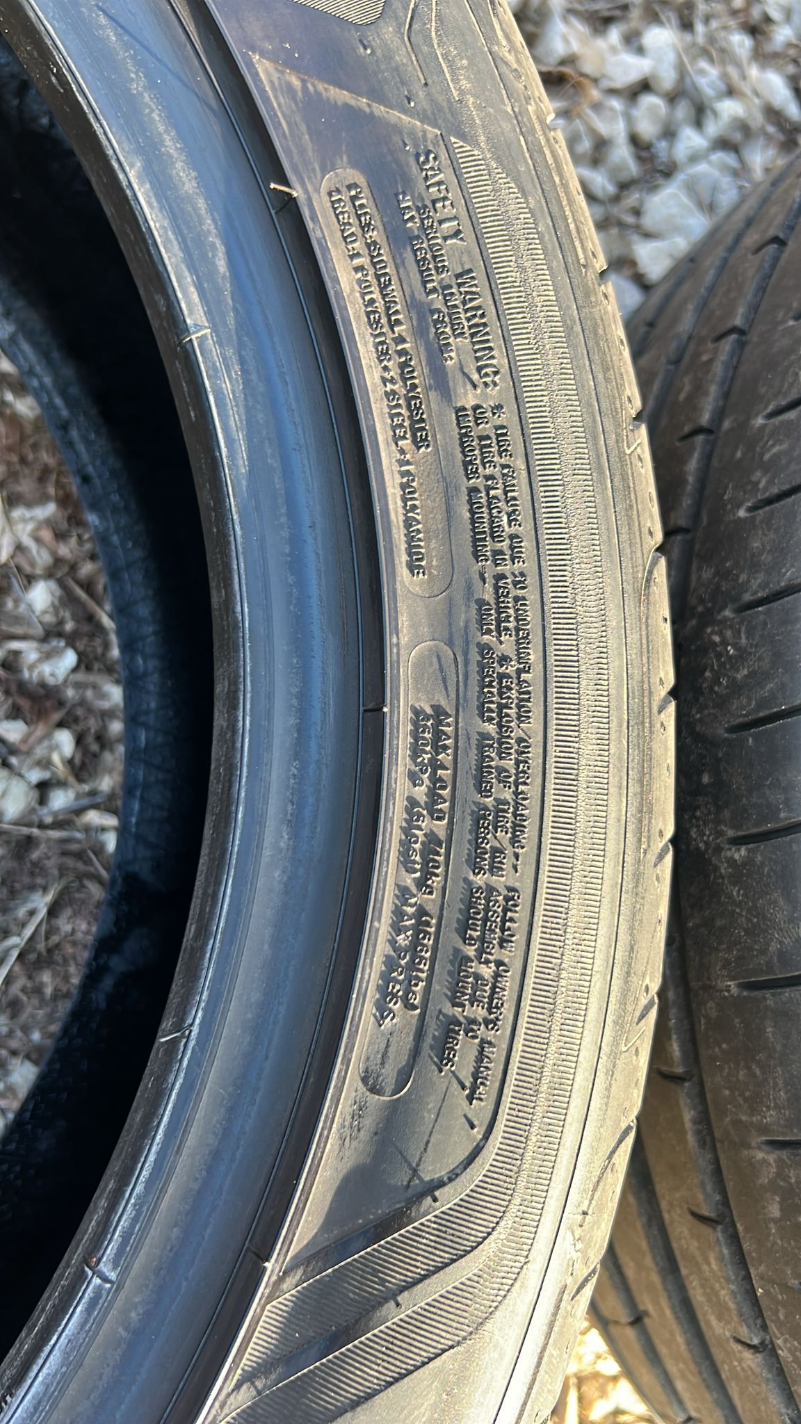opona goodyear Eagle f1 asymmetric 245/45R18 96W rok 2022. Bieżnik...