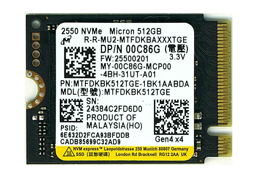 DELL MTFDKBK512TFK